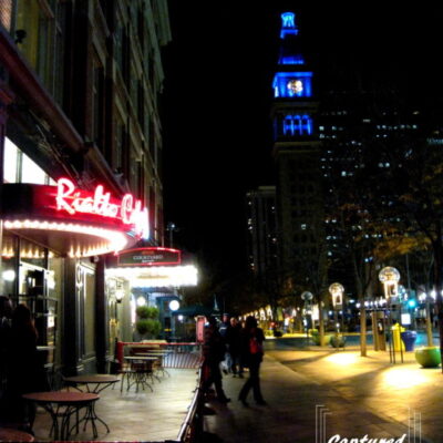 Winter on the Mall; 16th Street Mall, Denver, CO