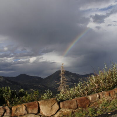 Rocky Mountain National Park Rainbow