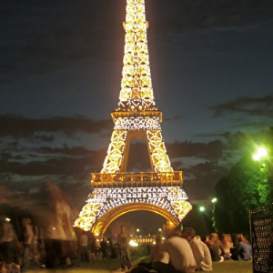 The Eiffel Tower at Night